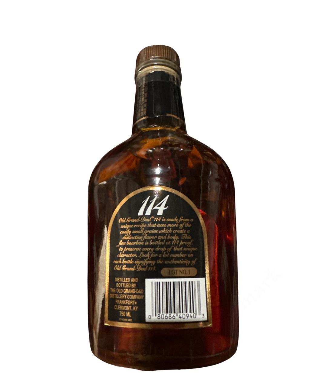 2013 Old Grand-Dad Lot 1 Old Grand-Dad 114 Proof