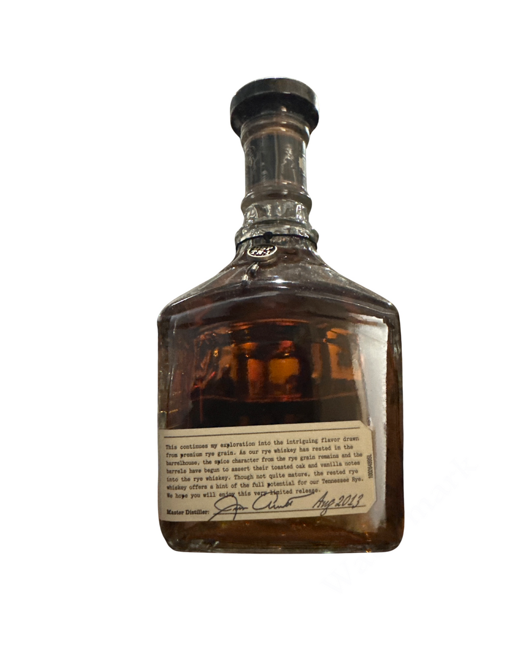 2013 Jack Daniel Distillery Jack Daniel's Rested Tennessee Rye 80 Proof