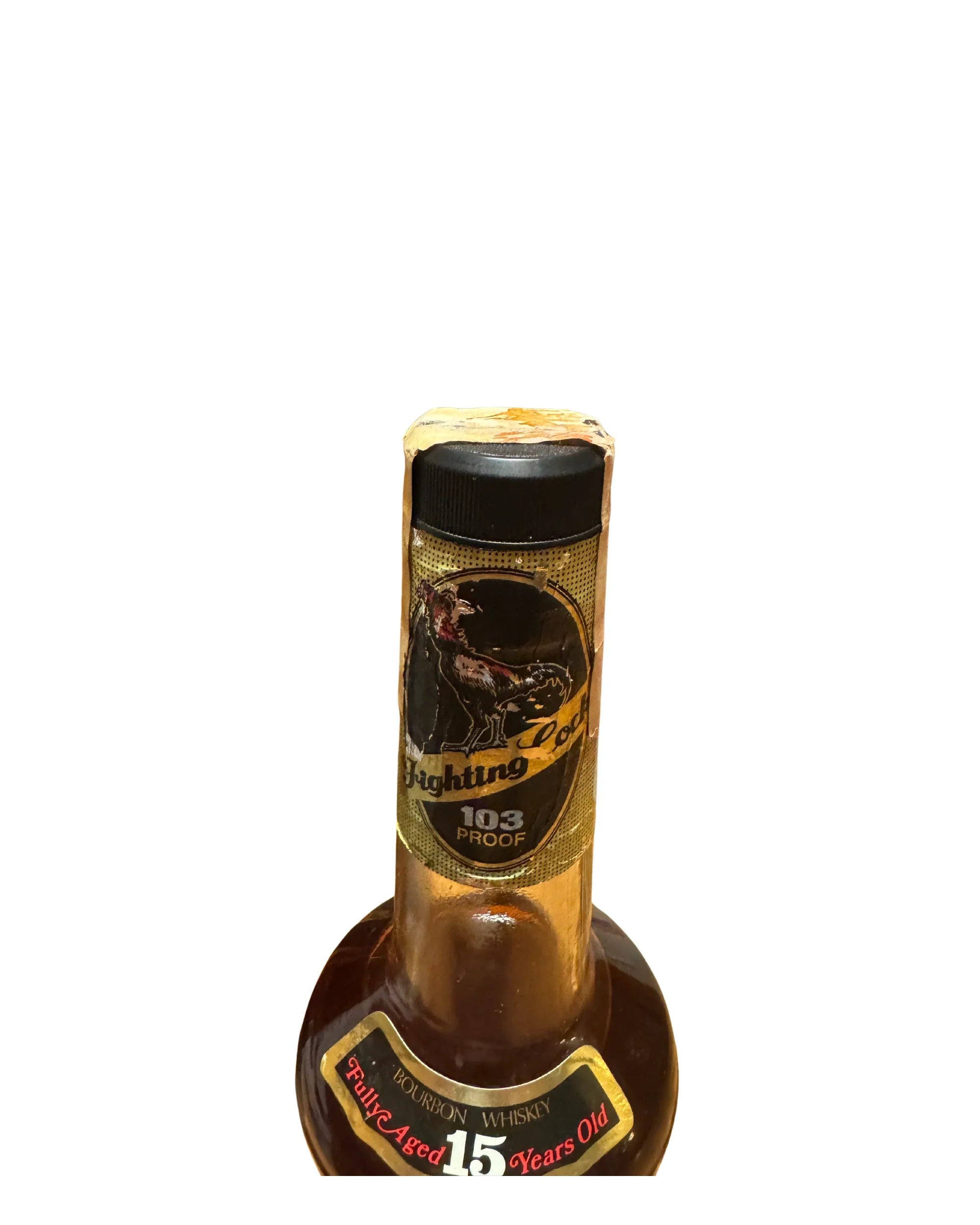 1992 Heaven Hill pre-fire Fighting Cock 15-year 103 Proof 750ml