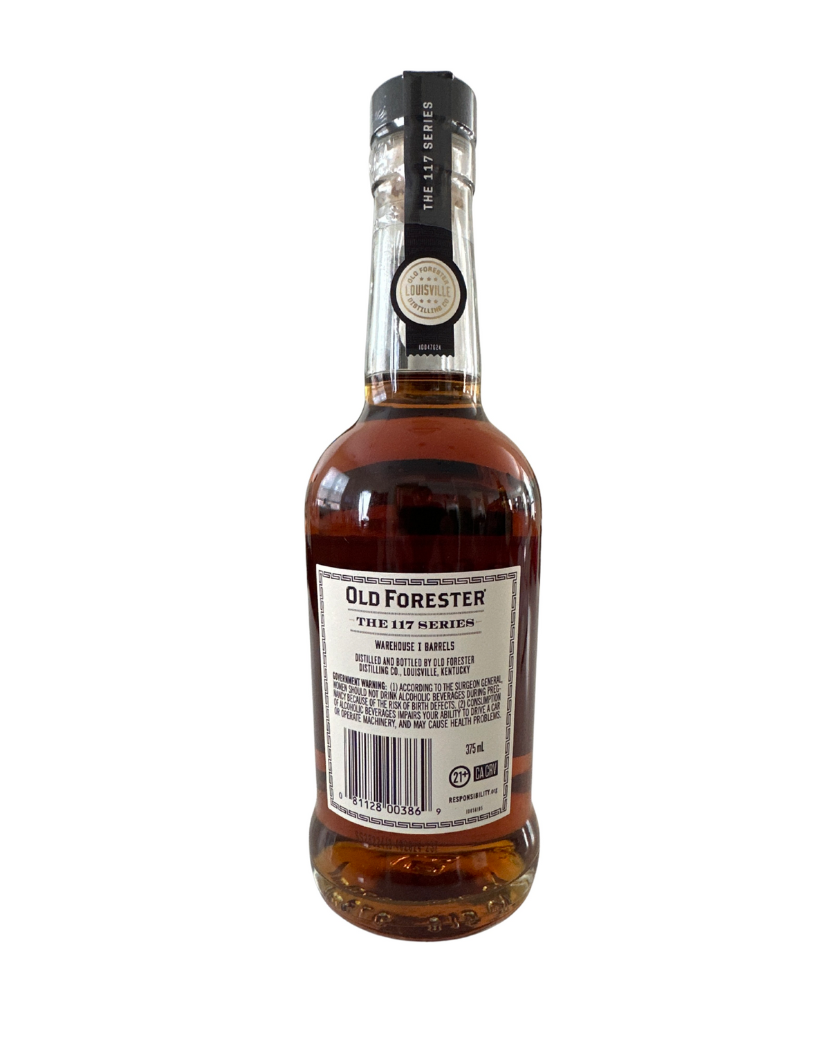 2024 Old Forester The 117 Series Warehouse I Barrels 95 Proof 375ml