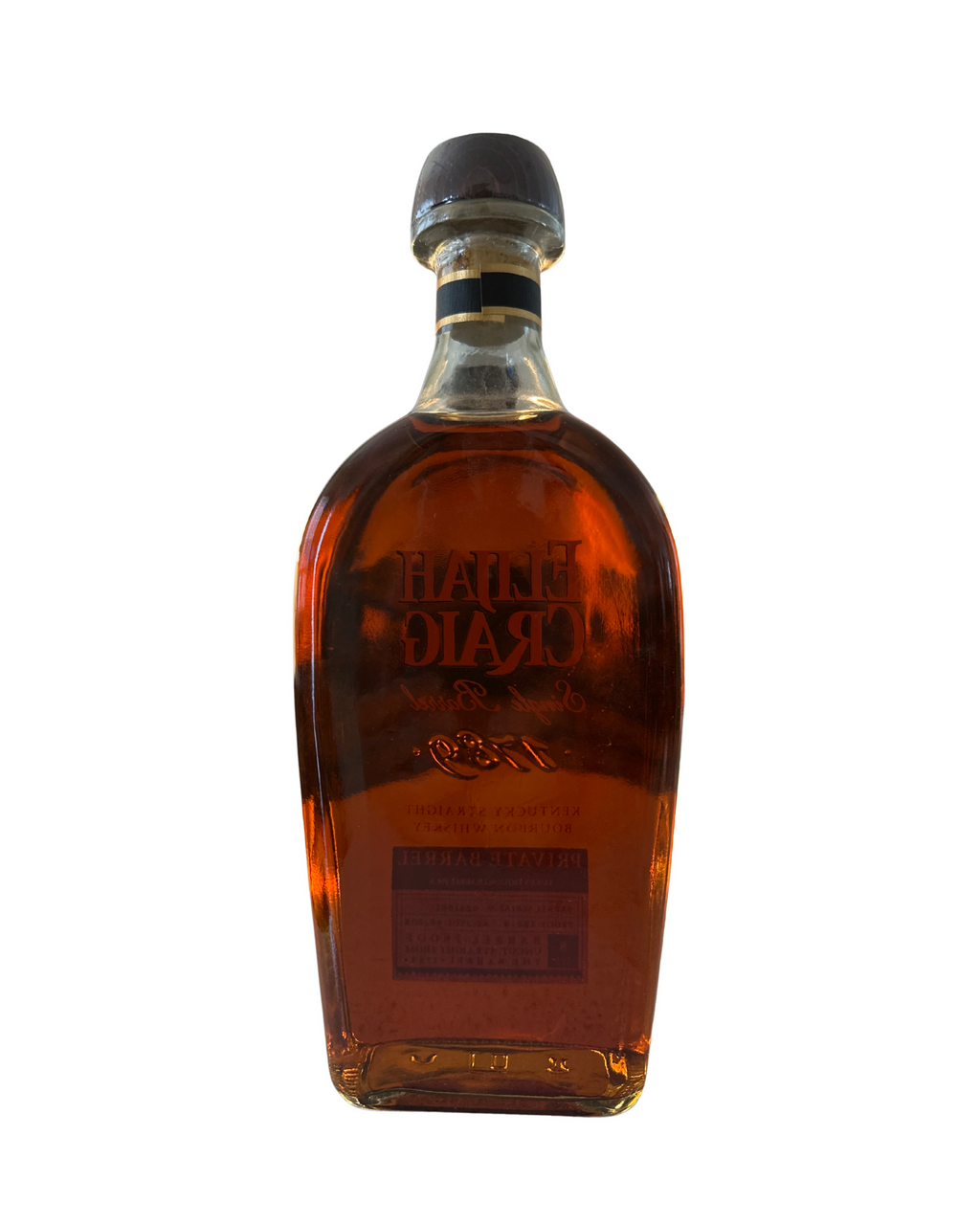 2021 Elijah Craig Luke's Liquors Single Barrel 132.6 Proof 750ml