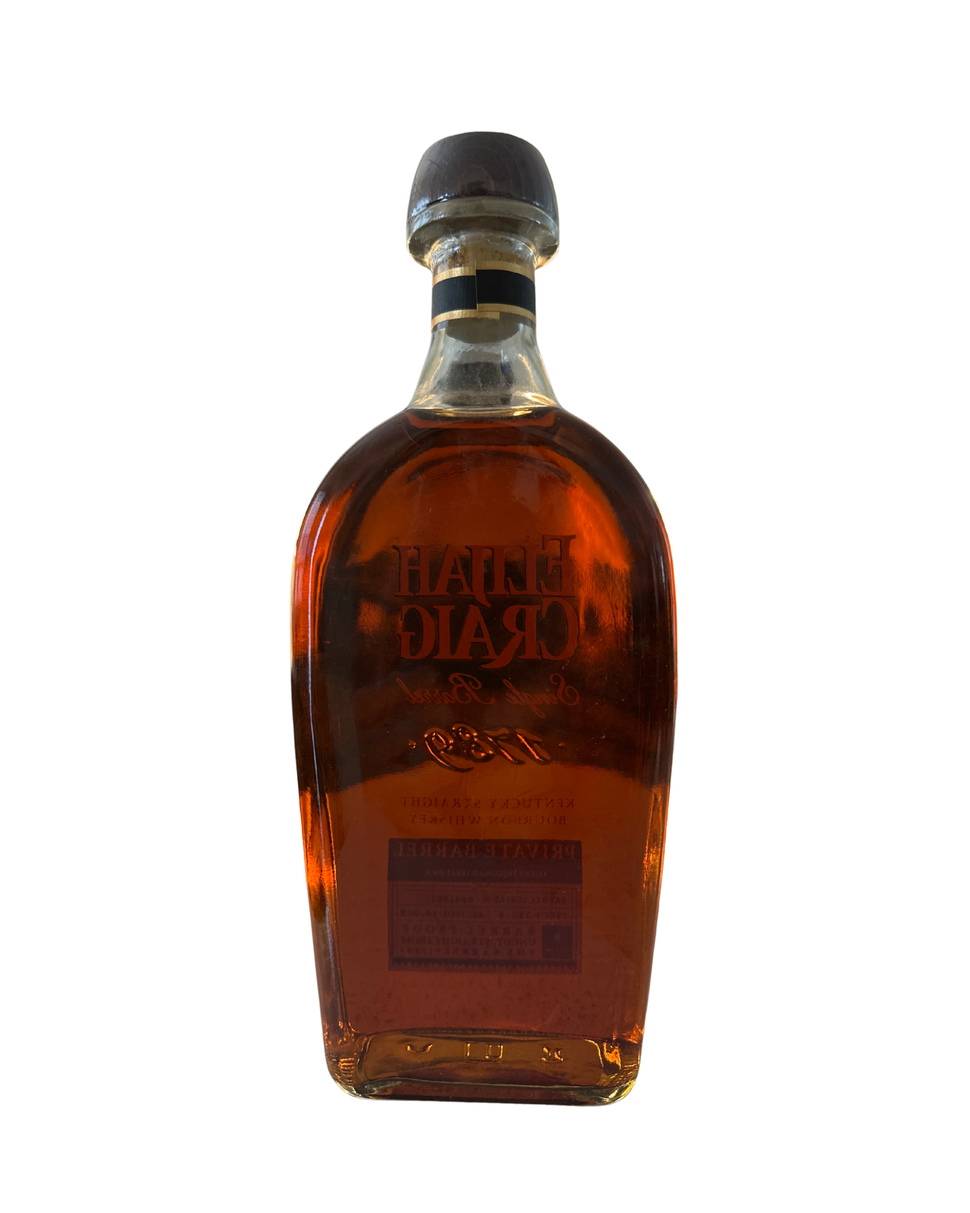 2021 Elijah Craig Luke's Liquors Single Barrel 132.6 Proof 750ml