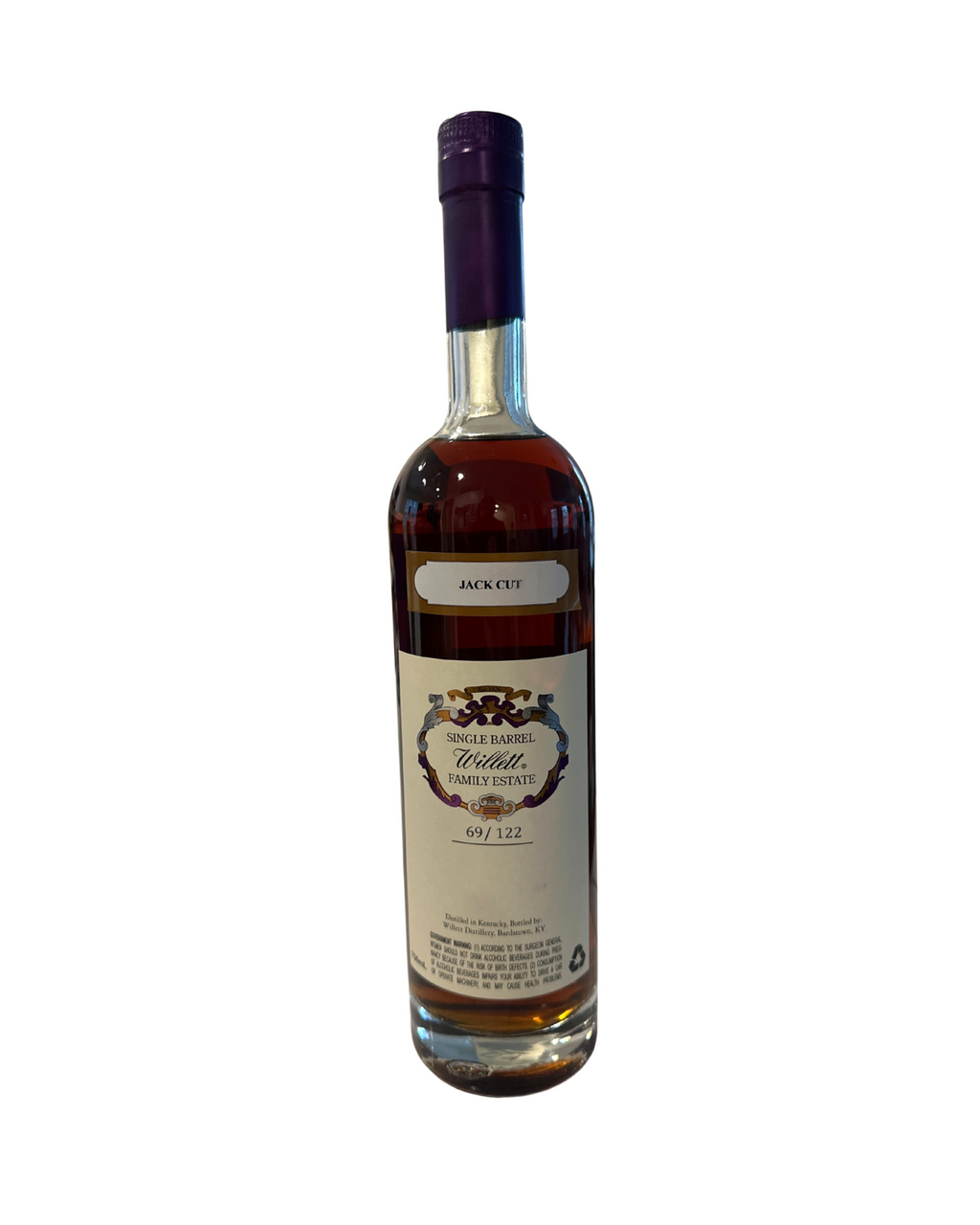Willett Jack Rose Dining Saloon Family Estate Bottled Single Barrel Bourbon 117.6 Proof 750ml