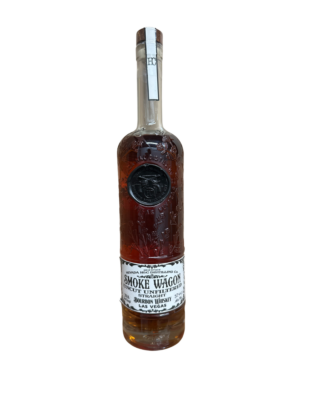 2021 Smoke Wagon BARREL STRENGTH BOURBON Uncut Unfiltered 114.88 Proof 750ml Batch 94