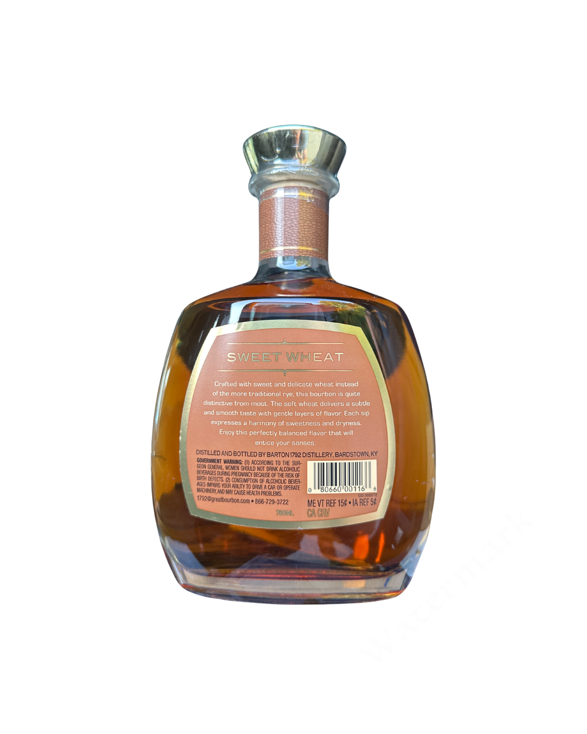 2026 Barton 1792 Distillery Sweet Wheat Kentucky Straight Bourbon Whiskey 91.2 Proof 750ml
