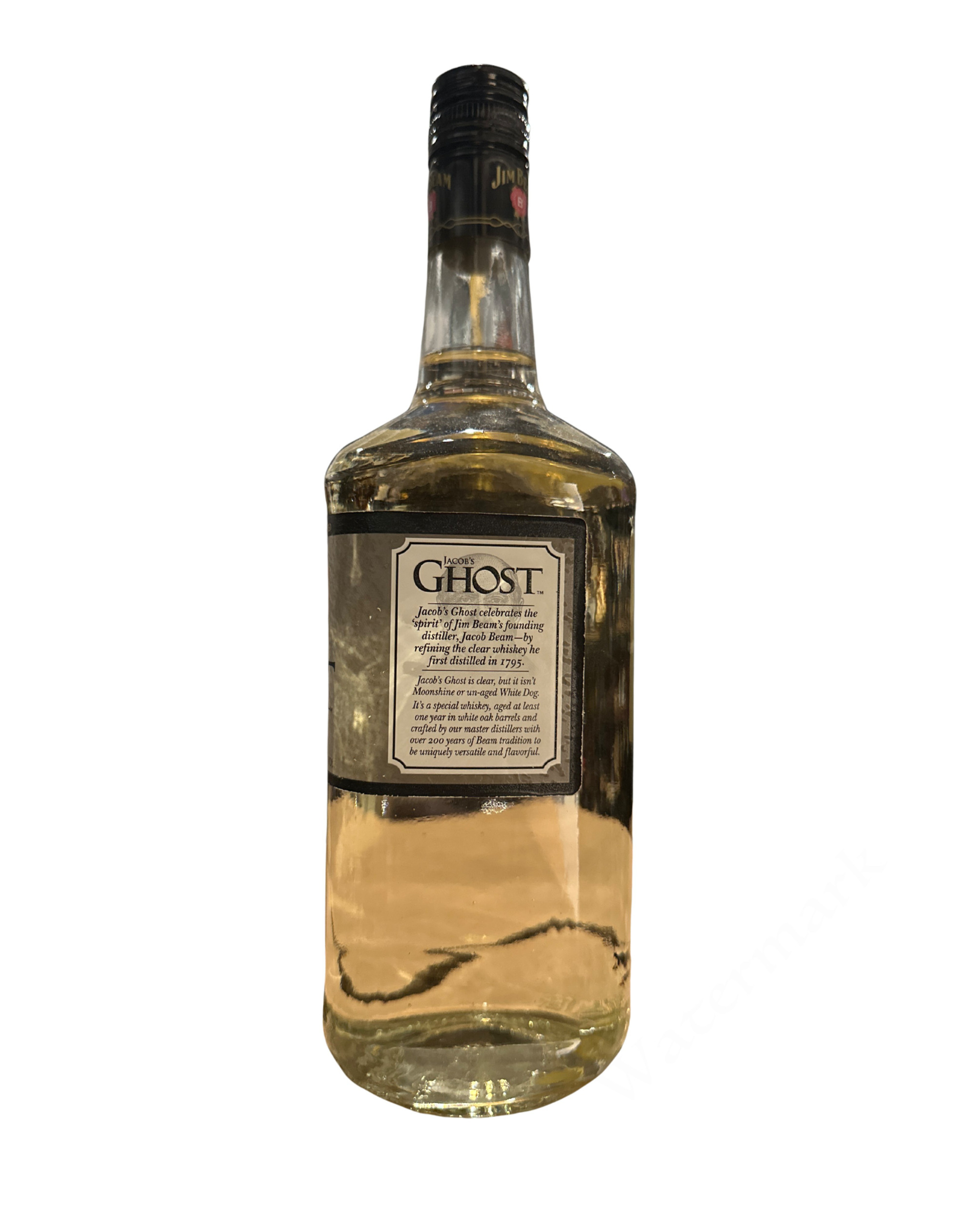 2013 Jim Beam Jacob's Ghost White Whiskey 80 Proof 1 Liter