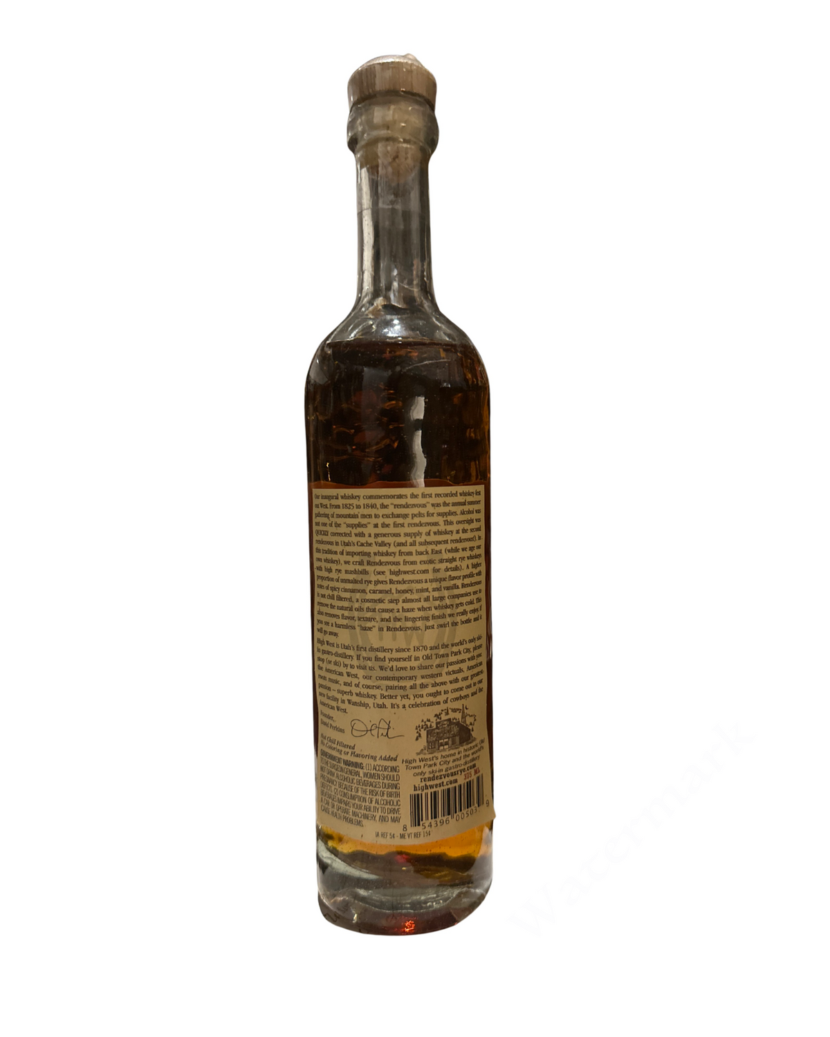 2017 High West Rendezvous Rye 92 Proof 375ml