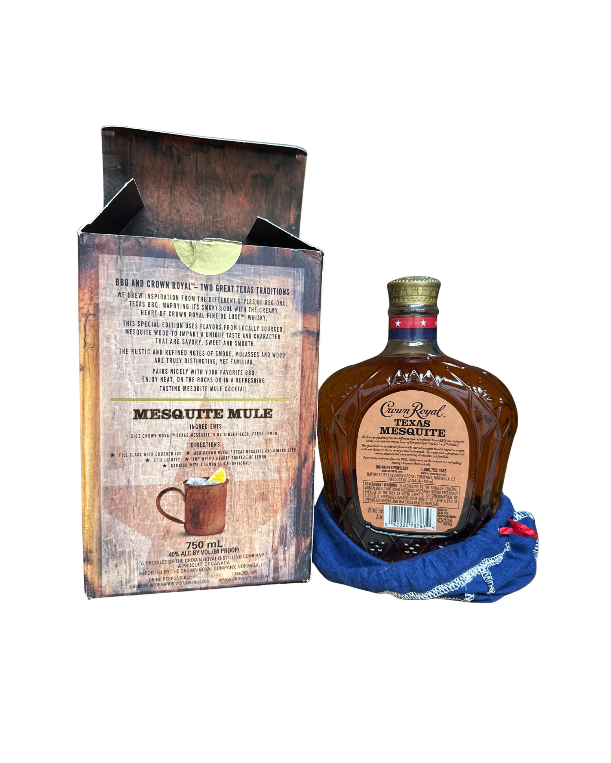 Crown Royal Texas Mesquite 80 Proof