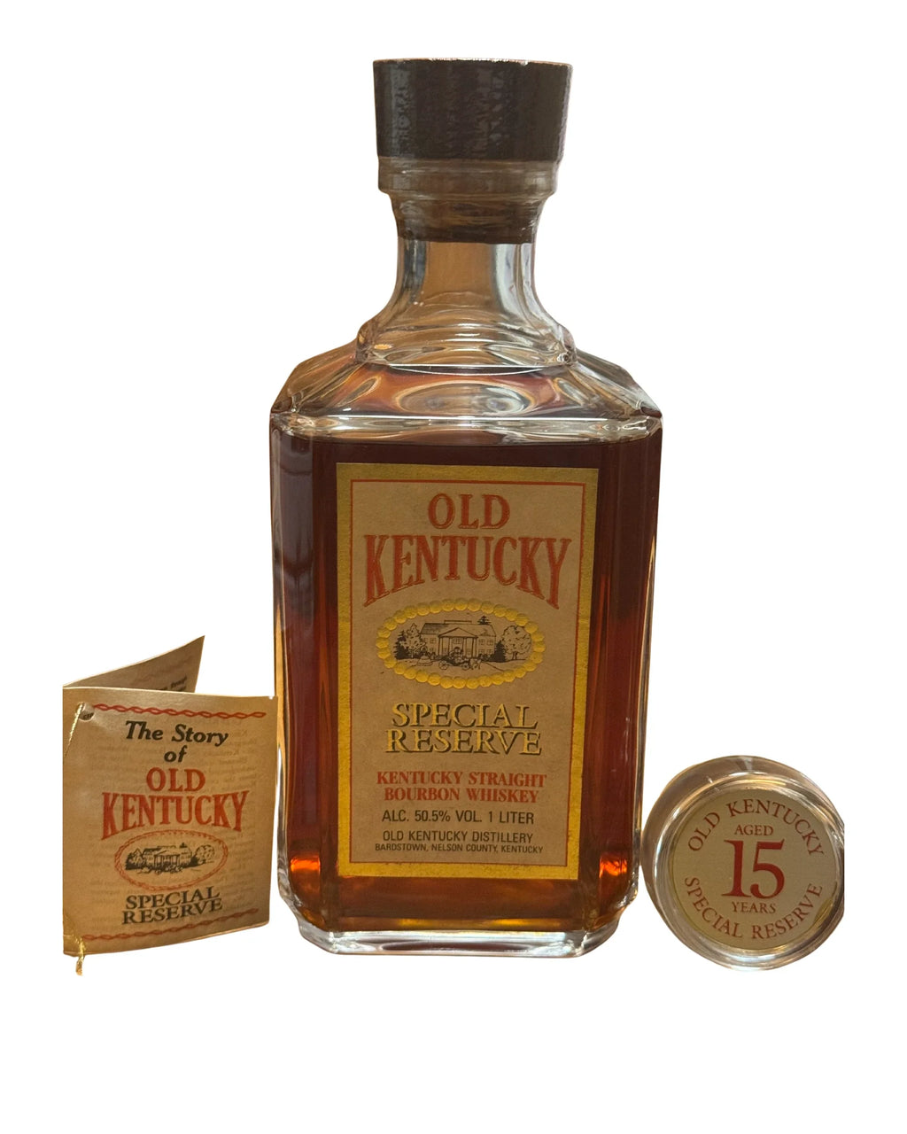 1990 KBD/Willett Old Kentucky 15-year with stopper and box 101 Proof 1ml