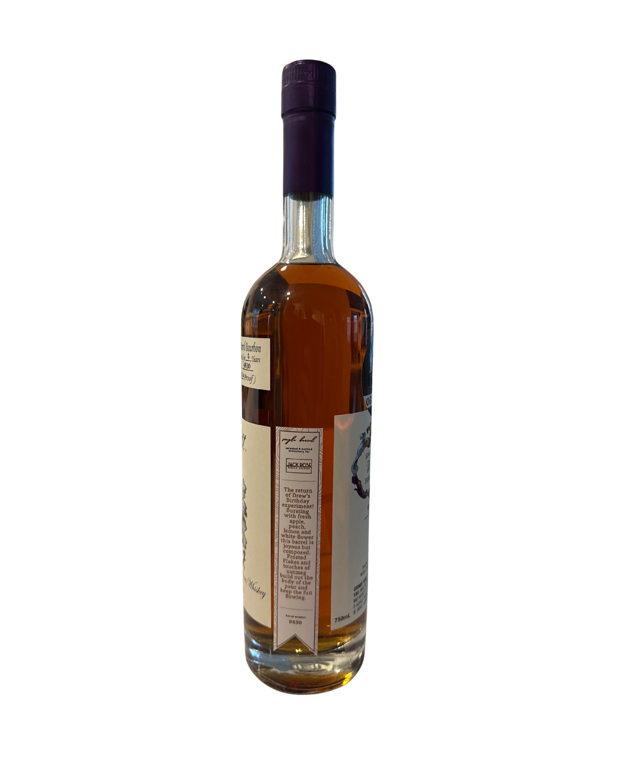 Willett WFE Jack Rose Dining Saloon OG Wheat 2 #9830 120.4 Proof 750ml