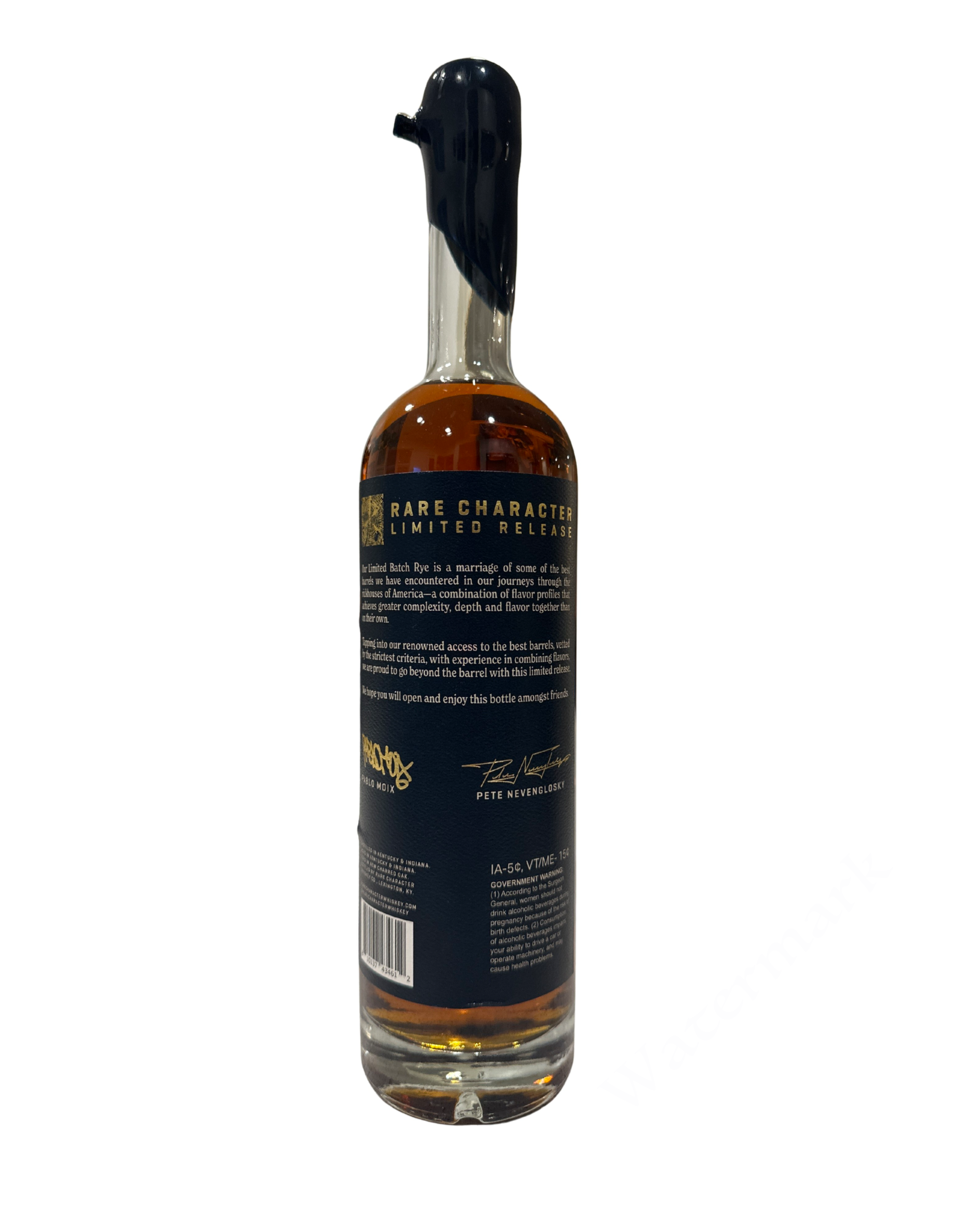2025 Rare Character Straight Rye Whiskey 119.94 Proof