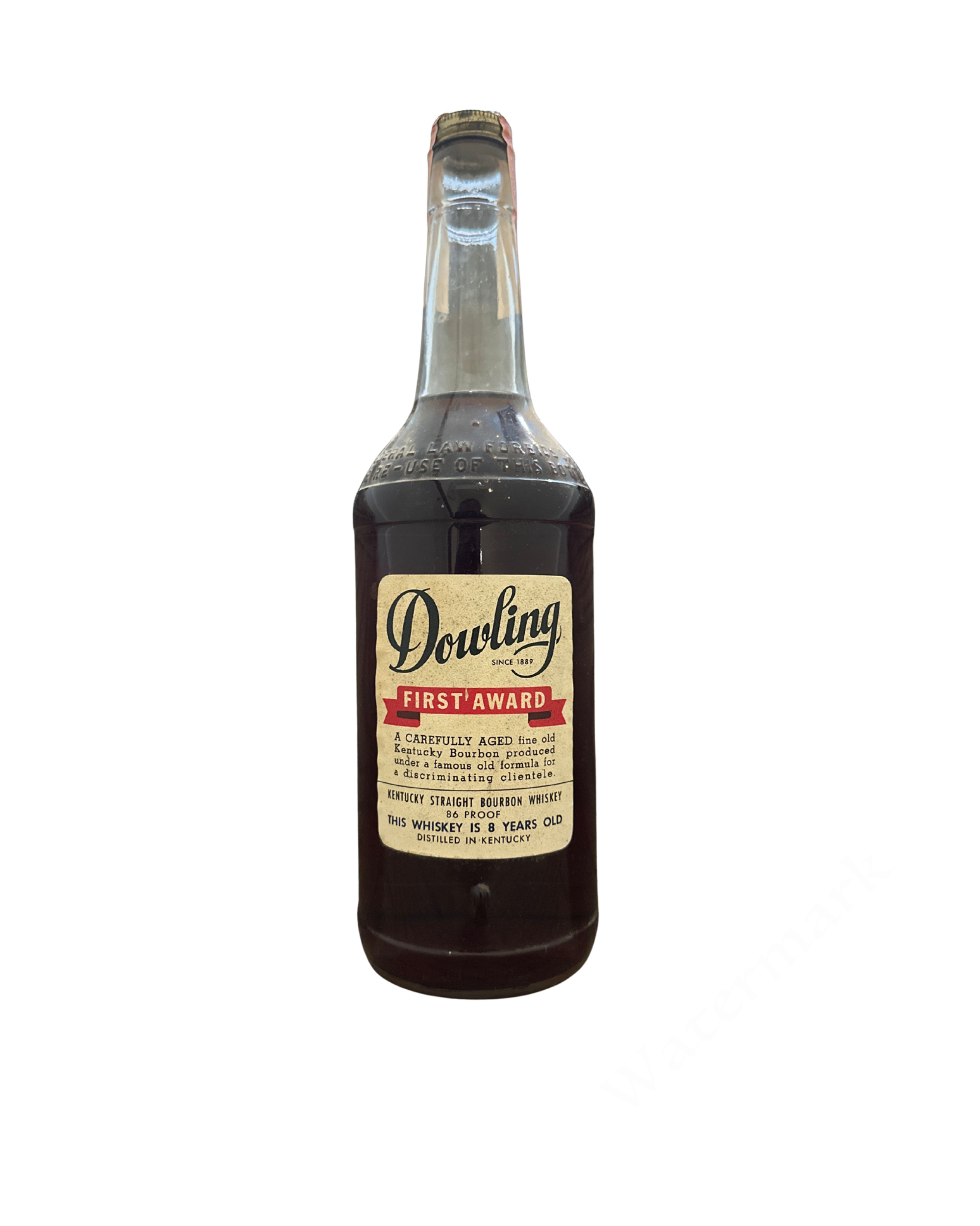 Dowling Distillers Dowling Kentucky Straight Bourbon Whiskey 86 Proof