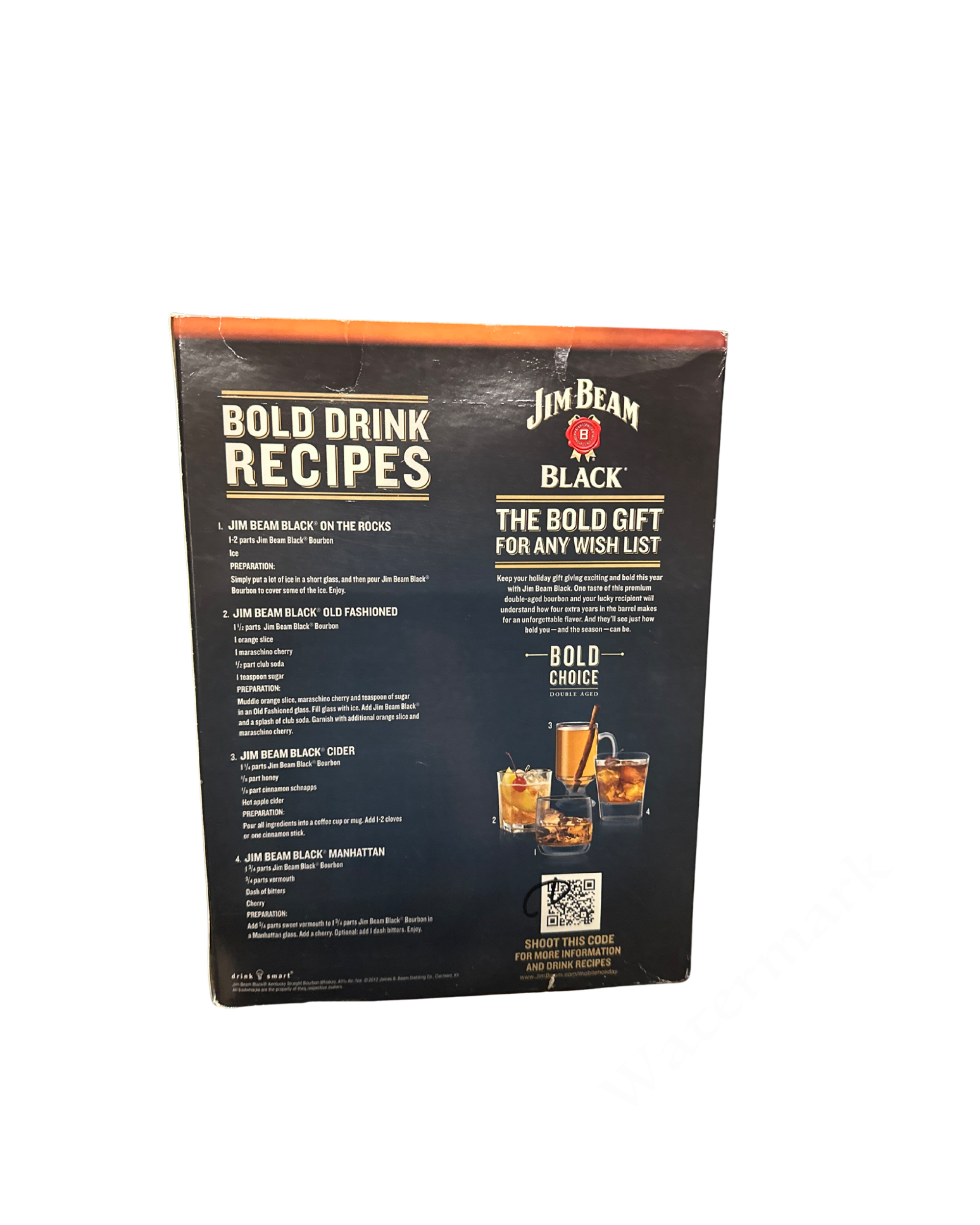 2012 Jim Beam Black Double Aged 86 Proof 750ml