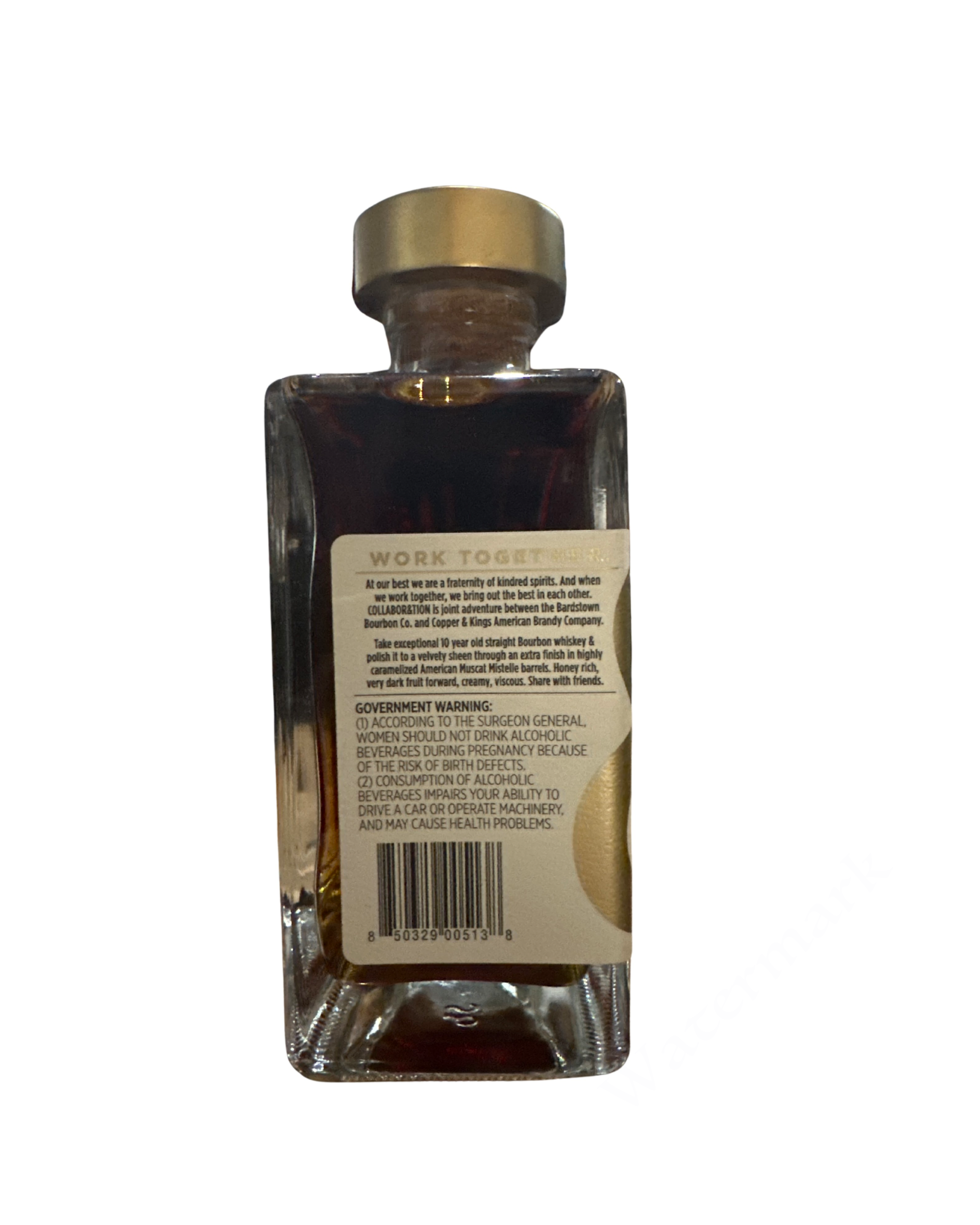 2017 Bardstown Bourbon Co. Copper & Kings COLLABOR&TION Straight Bourbon Whiskey 94 Proof 750ml