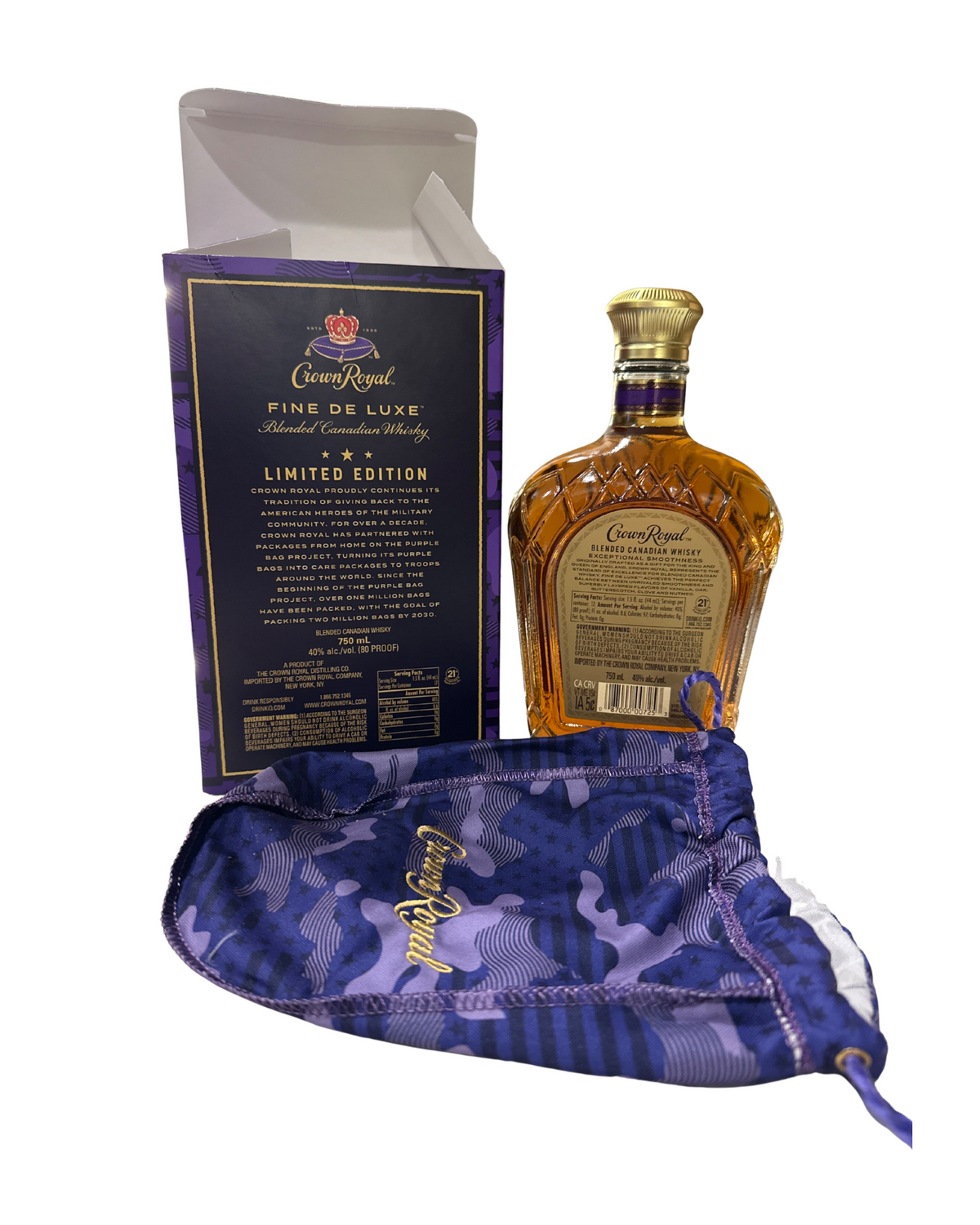 2024 Crown Royal Purple Bag Project Whisky 80 Proof 750ml