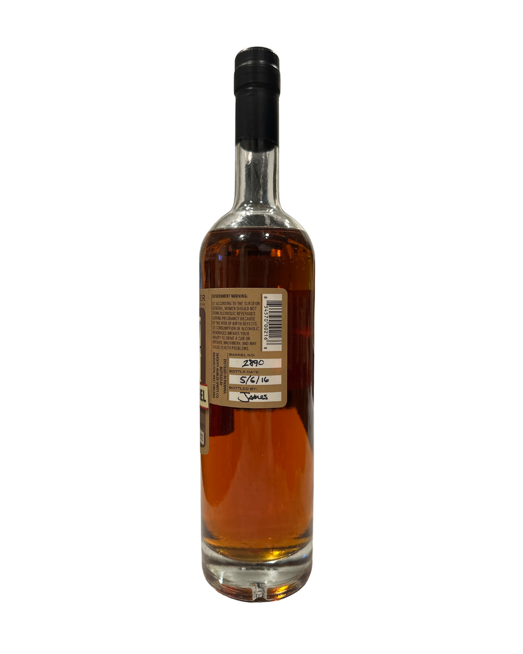 2016 Smooth Ambler Old Scout Single Barrel 107 Proof 750ml