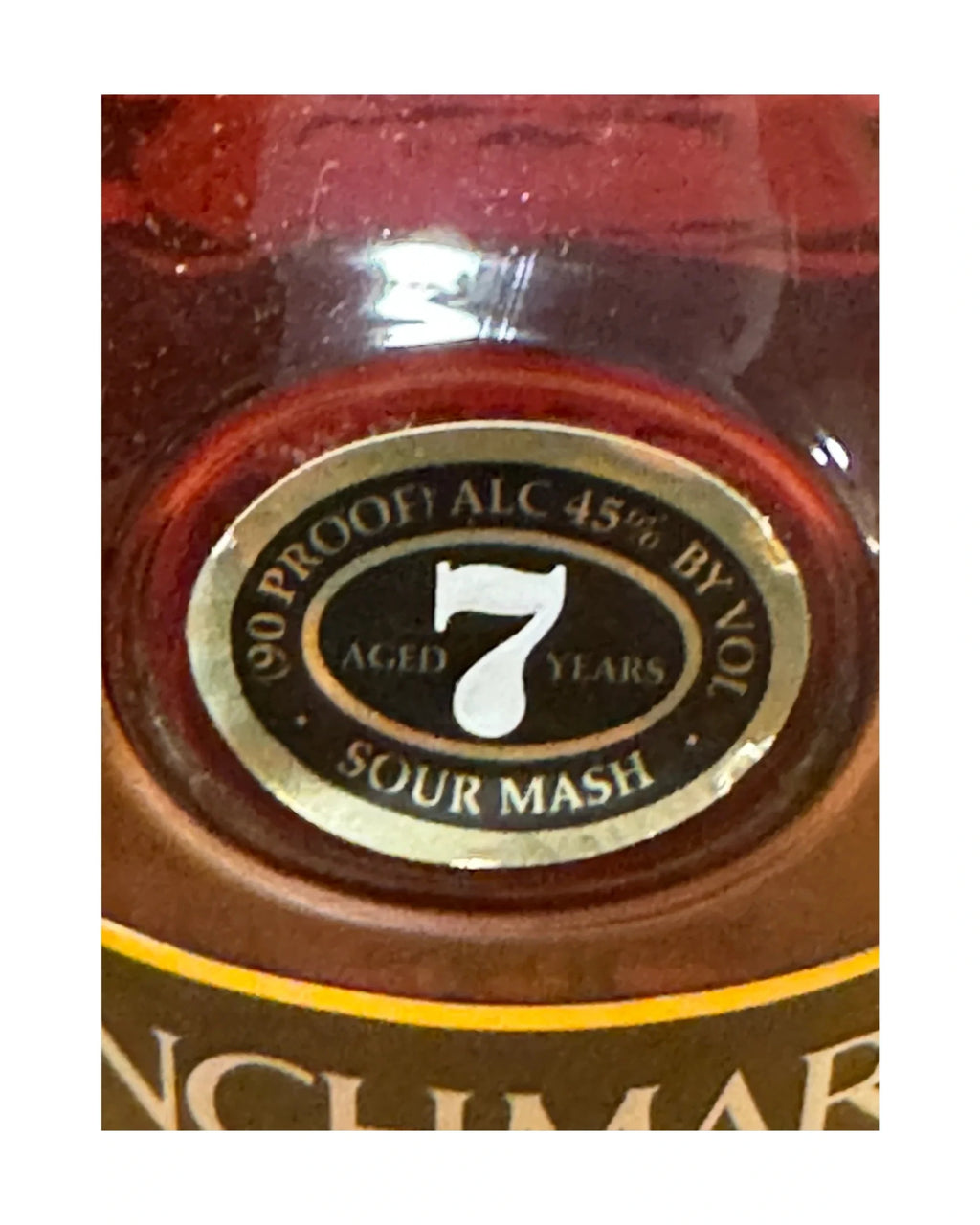 1990 Benchmark (The Old Benchmark Company) Premium Bourbon Sour Mash 90 Proof 750ml