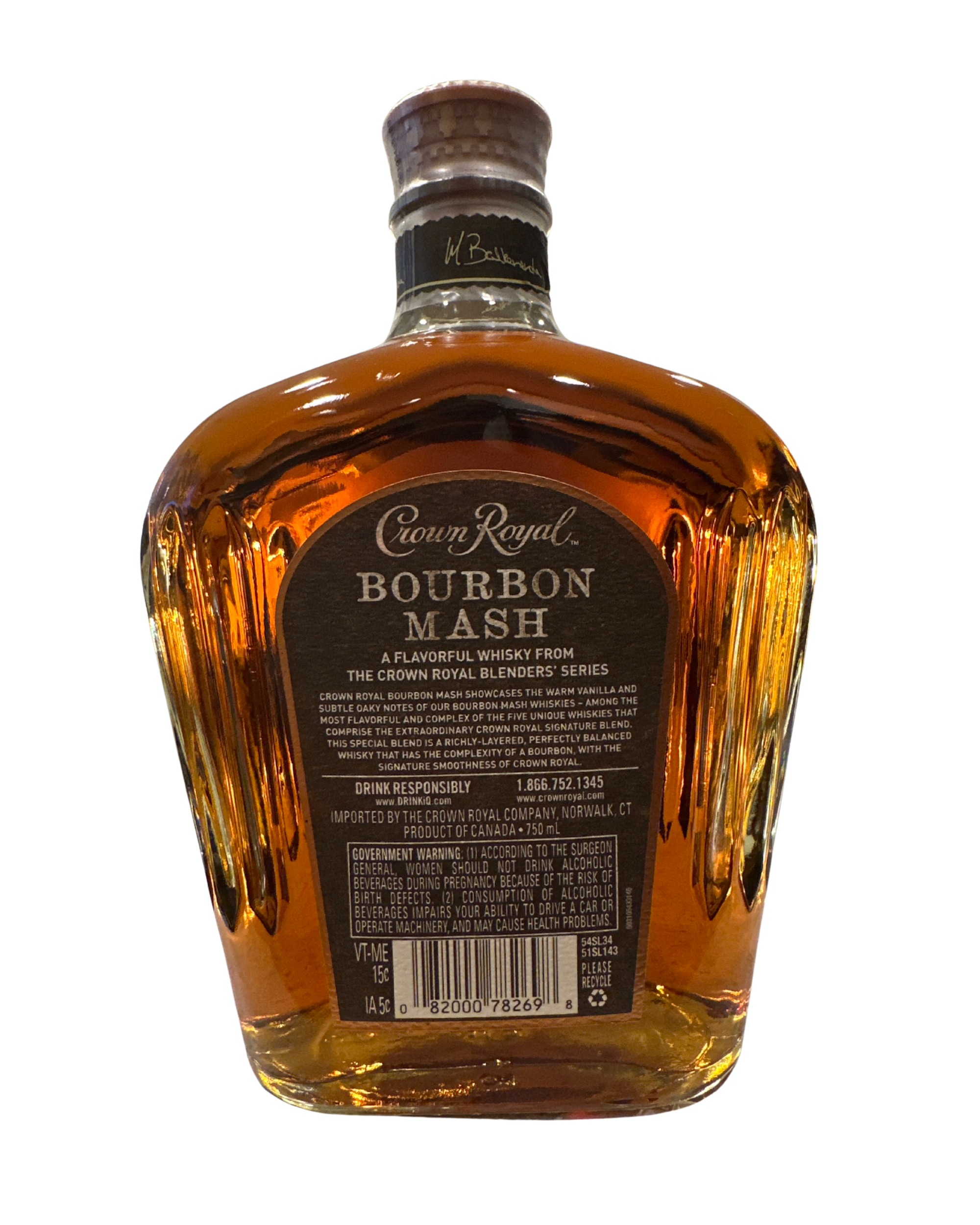 Crown Royal Bourbon Mash 80 Proof