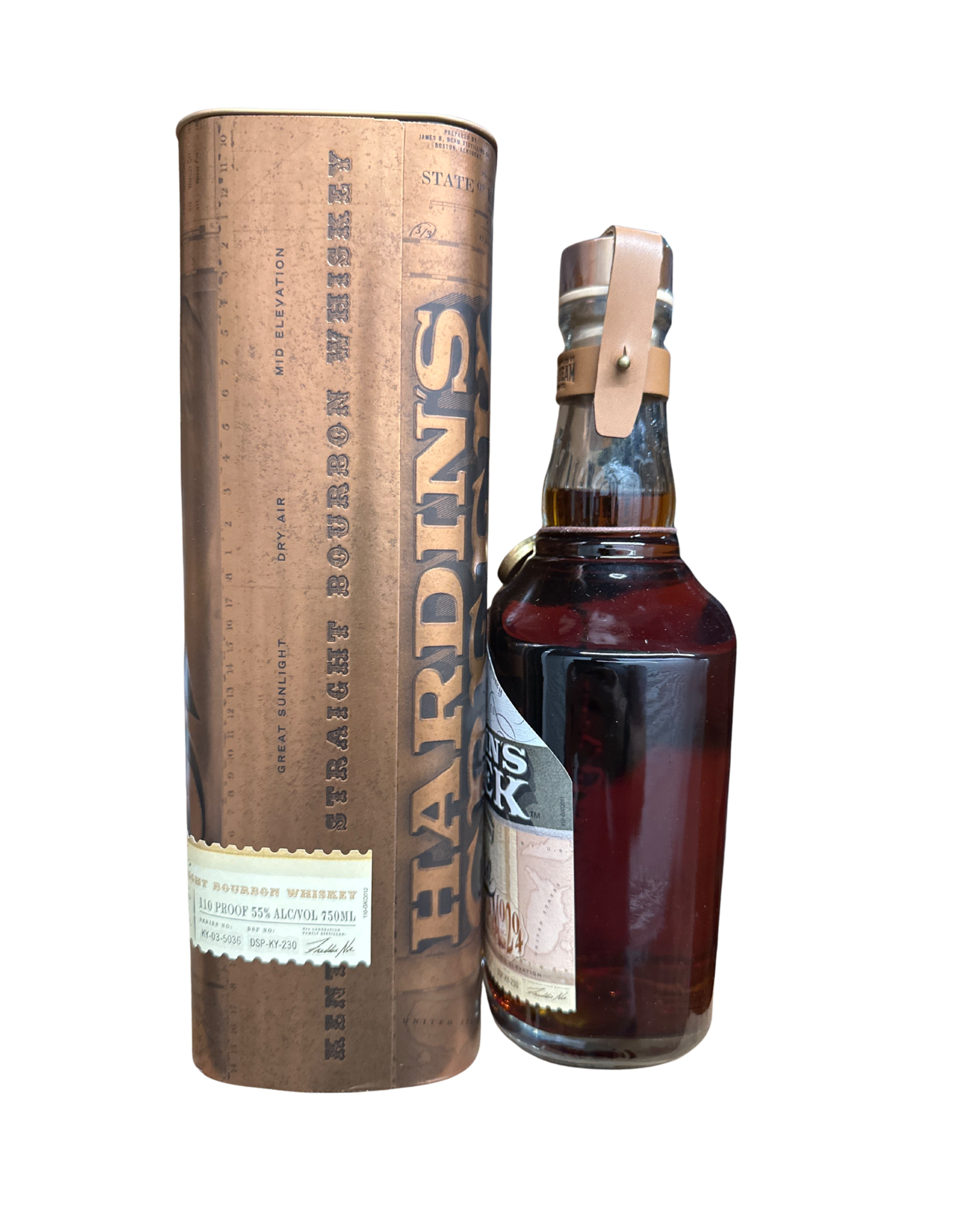 2023 James B. Beam Distilling Co. Hardins Creek Boston 110 Proof