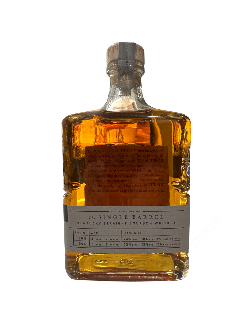 2023 Hirsch The Single Barrel Kentucky Straight Bourbon Whiskey 110 Proof