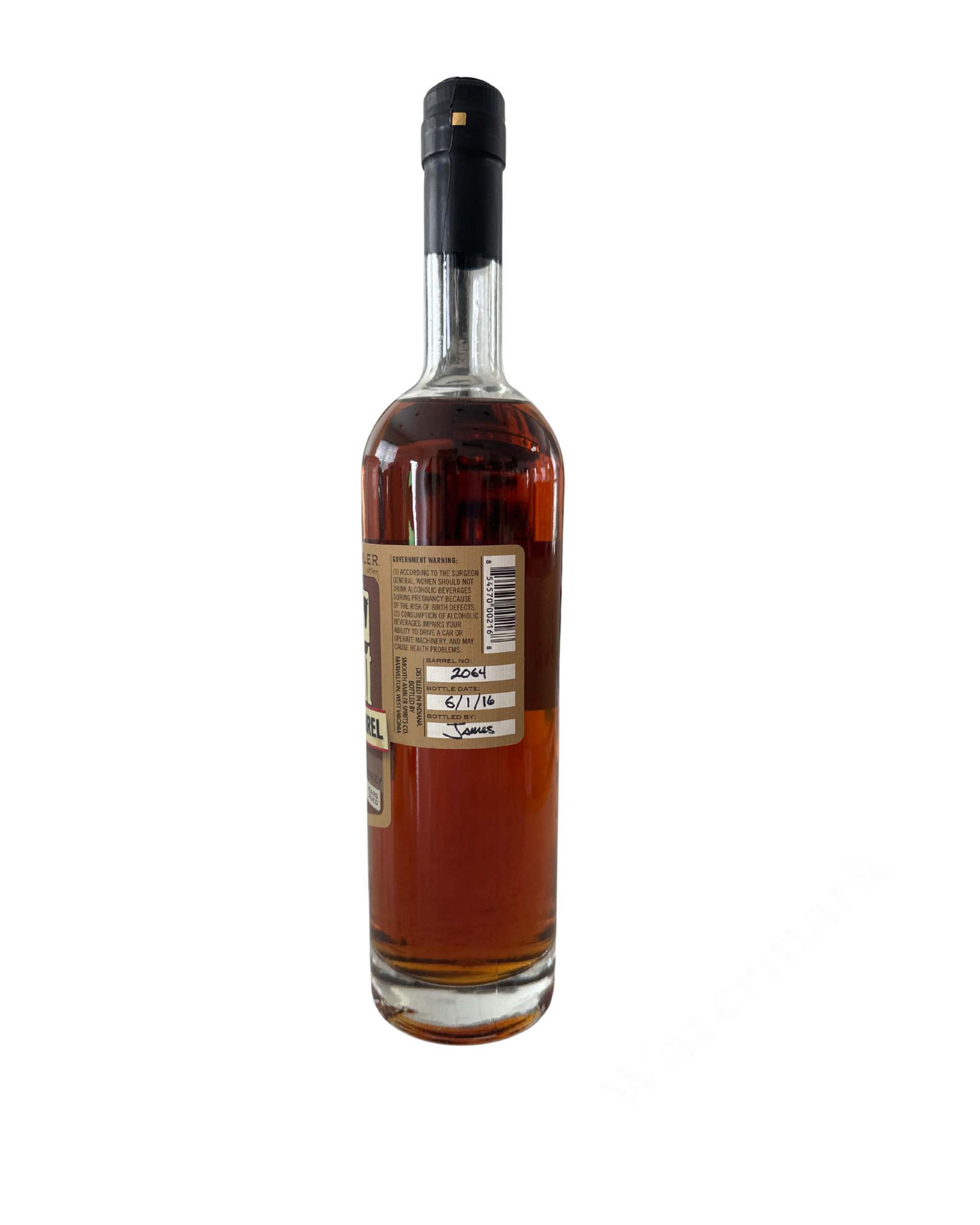 2016 Smooth Ambler Old Scout Single Barrel Cask Strength Straight Bourbon Whiskey 109.6 Proof 750ml