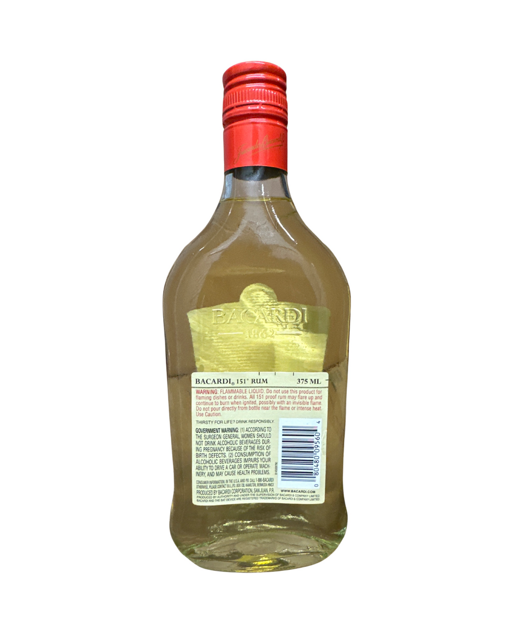 Bacardi 151 Proof 375ml