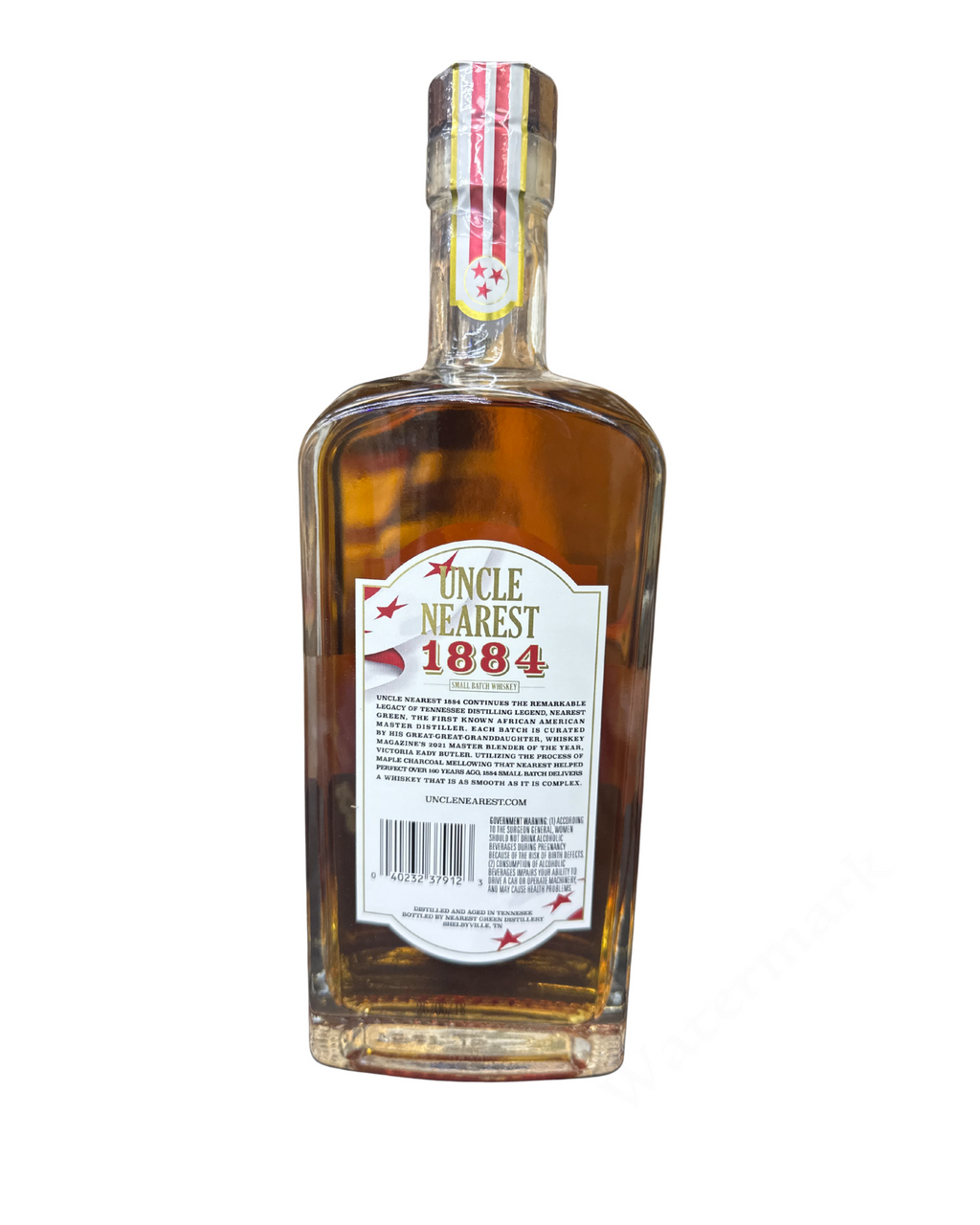 2026 Uncle Nearest Washington DC Edition Uncle Nearest 1884 Small 93 Proof 750ml