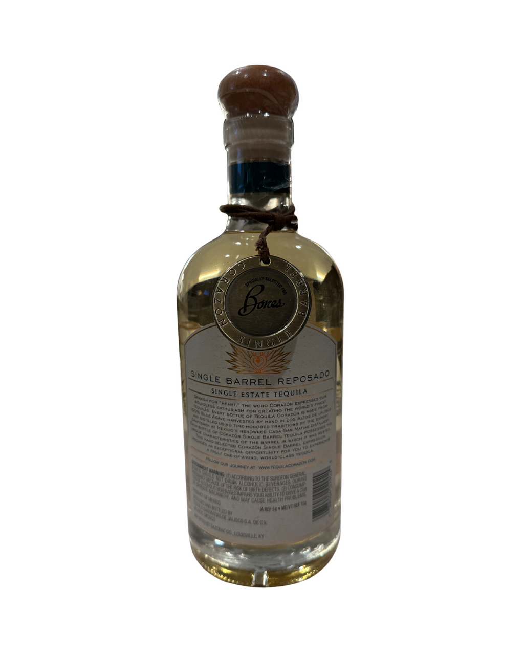 2022 Corazón Single Barrel Reposado 80 Proof 750ml