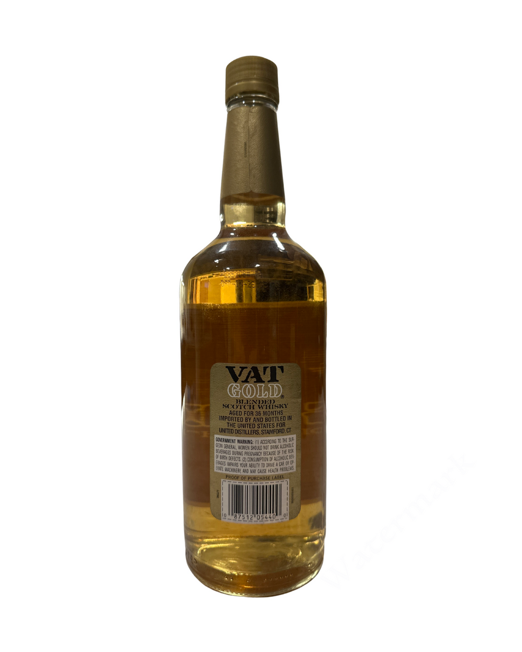 VAT 69 Gold Golden Light 80 Proof 1 Liter