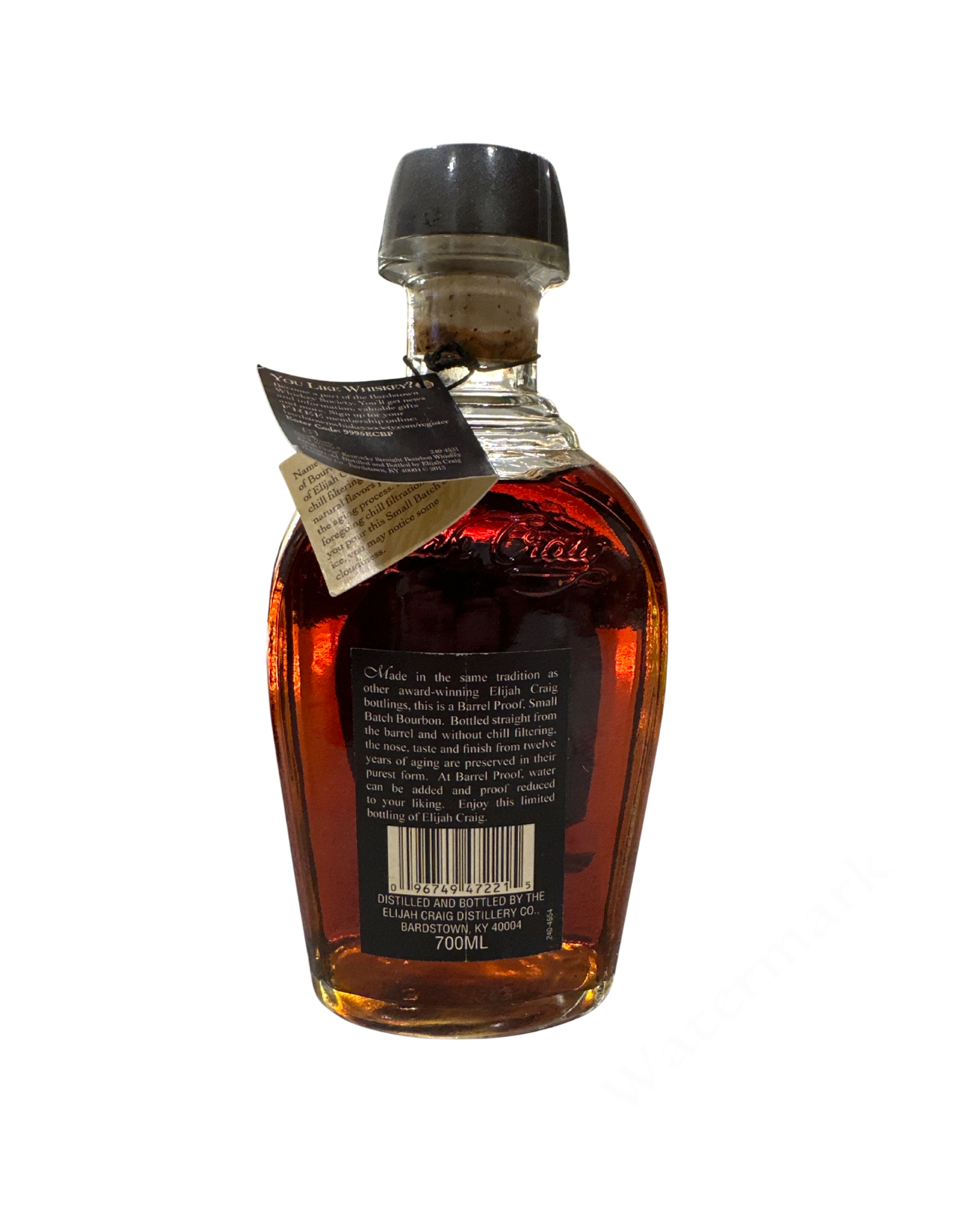 2014 Elijah Craig Barrel Proof Kentucky Straight Bourbon Whiskey 120.2 Proof