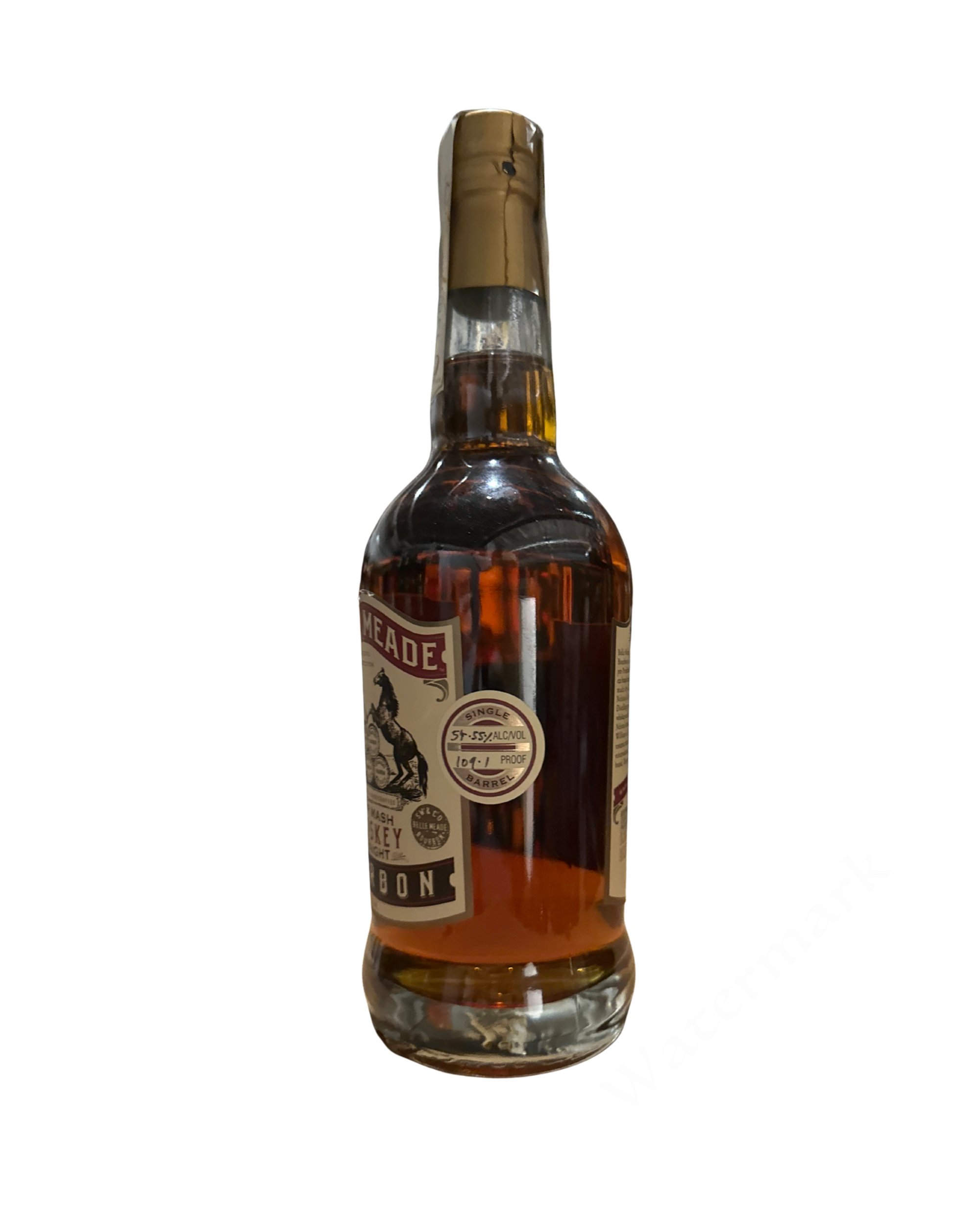 2014 Belle Meade Sour Mash Straight Bourbon Whiskey Single Barrel 9 109.1 Proof