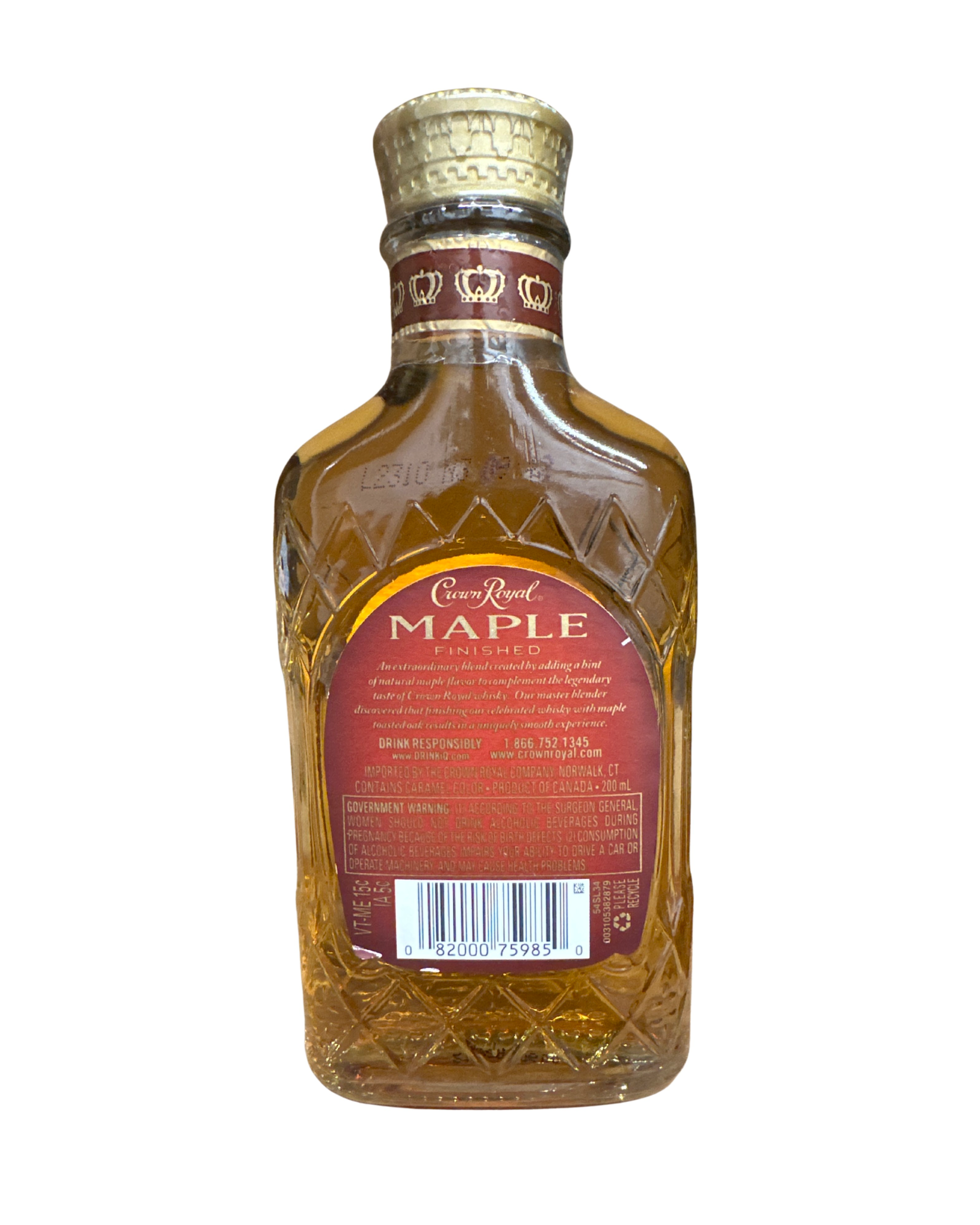 Crown Royal Maple Whisky 80 Proof 200ml