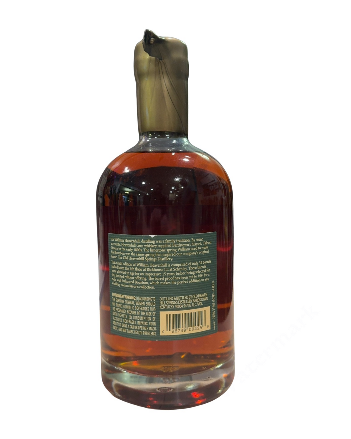 Heaven Hill Distillery William Heavenhill Small 109 Proof 750ml