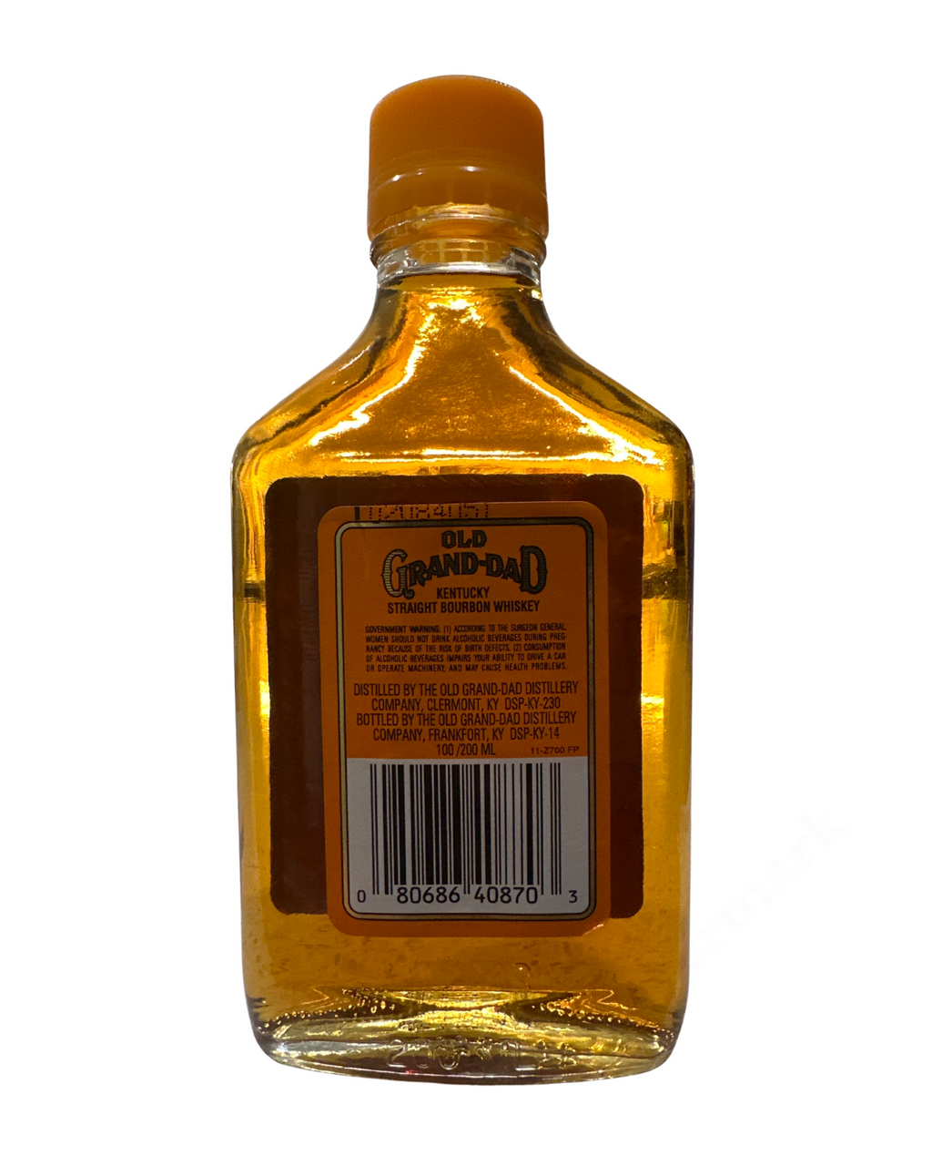 2003 Old Grand-Dad Bonded Kentucky Straight Bourbon Whiskey 100 Proof 200ml