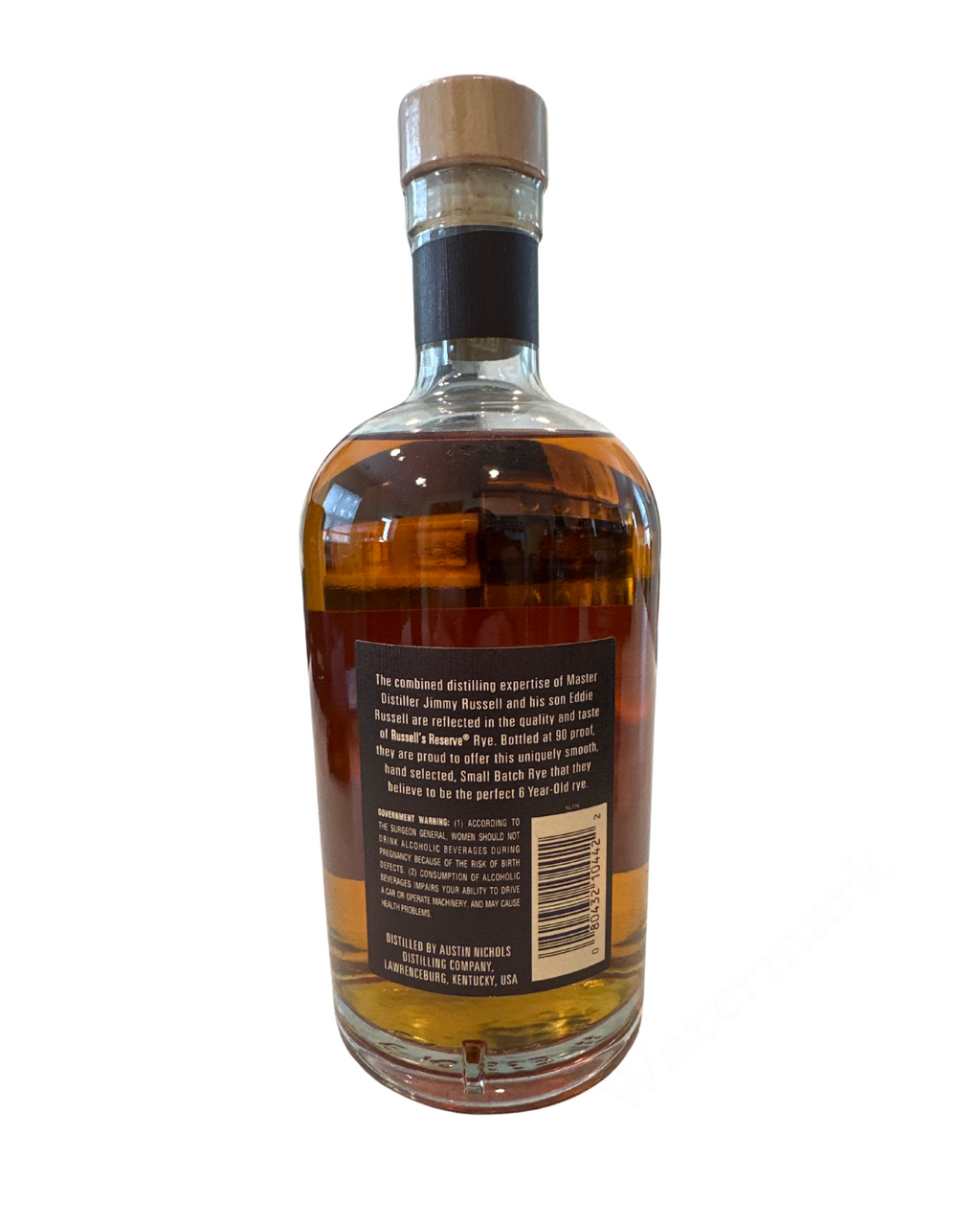 2007 Russell's Reserve Rye 90 Proof 750ml